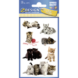 ZDesign kids Sticker "Katzen-Babies", bunt