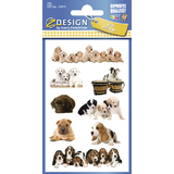 ZDesign kids Sticker "Hunde-Babies", bunt