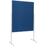 magnetoplan Moderationstafel, (B)1.200 x (H)1.500 mm, blau