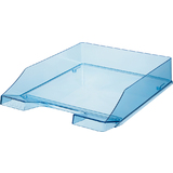 HAN briefablage KLASSIK TRANSPARENT, din A4,blau-transparent