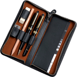 Alassio Schreibgerte-Etui, fr 3 Schreibgerte, schwarz