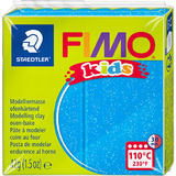 FIMO kids Modelliermasse, ofenhrtend, glitter-blau, 42 g