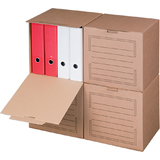 SMARTBOXPRO Archiv-Container, mit Frontdeckel, braun