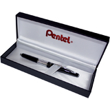 Pentel druckbleistift KERRY P1037, schwarz-metallic