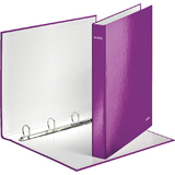 LEITZ ringbuch WOW, din A4, Hartpappe, violett