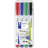 STAEDTLER lumocolor Whiteboard Marker, 4er Set