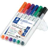 STAEDTLER lumocolor Whiteboard Marker, 6er Etui