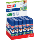 tesa ecologo Stick Klebestift, 10 g, Thekendisplay