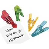 WEDO notiz-magnethalter GLOSSY, 4er Set, farbig sortiert