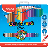 Maped dreikant-buntstift COLOR'PEPS, 24er Metalletui