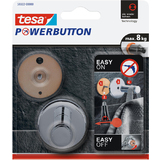 tesa powerbutton Haken universal large, chrom