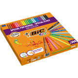 BIC kids Fasermaler kid Couleur medium, 144er Klassenpackung