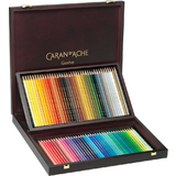 CARAN D'ACHE buntstifte PRISMALO, 80er Holzkoffer