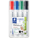 STAEDTLER lumocolor Whiteboard-Marker 351B, 4er Etui