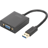 DIGITUS usb 3.0 - vga Grafikadapter, usb auf VGA, schwarz