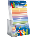 HERMA stift-etiketten HOME, farbig sortiert, Acryl-Display