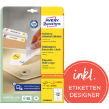 AVERY zweckform Universal-Etiketten, 99,1 x 42,3 mm, wei