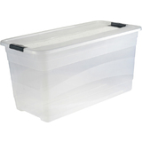 keeeper aufbewahrungsbox "cornelia", 83 Liter, transparent