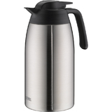 THERMOS isolierkanne THV, 2,0 Liter, edelstahl / schwarz