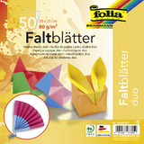 folia Faltbltter "DUO", 200 x 200 mm, 50 Blatt