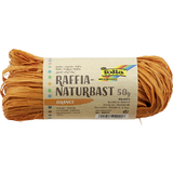 folia Raffia-Naturbast, 50 g, orange