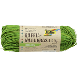 folia Raffia-Naturbast, 50 g, hellgrn