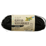 folia Raffia-Naturbast, 50 g, schwarz