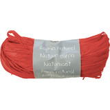 Clairefontaine Raffia-Naturbast, rot