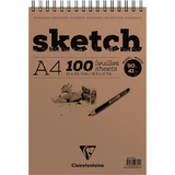 Clairefontaine skizzenblock SKETCH, din A4, 100 Blatt