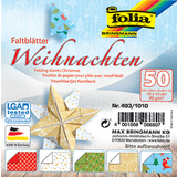 folia Faltbltter "Weihnachten", 100 x 100 mm, 80 g/qm