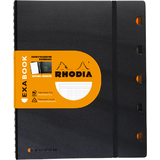 RHODIA collegeblock EXABOOK, A4+, kariert, schwarz