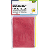 folia moosgummi-stanzteile "Buchstaben"