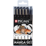 SAKURA manga-set PIGMA, 6er Etui