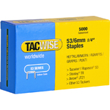 TACWISE heftklammern 53/6 mm, verzinkt, 5.000 Stck