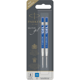 PARKER Gel-Mine, blau, Strichstrke: M, 2er Blister