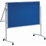 MAUL moderationstafel professionell, klappbar, blau/Weiwand