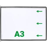 tarifold Drehzapfentafel, din A3, schwarz