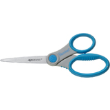 WESTCOTT schere Microban Softgrip, Lnge: 180 mm, grau/blau