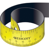 WESTCOTT Flachlineal, Lnge: 300 mm, flexibel, magnetisch