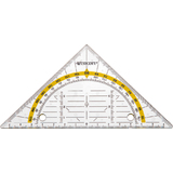 WESTCOTT geometriedreieck zum Abheften, Hypotenuse: 140 mm