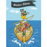 HERMA stickeralbum "Piratenabenteuer", din A5