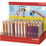 STABILO multitalentstift woody 3 in 1, 48er Karton-Display