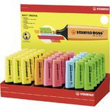 STABILO textmarker BOSS ORIGINAL, 45er Karton-Display