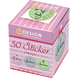 AVERY zweckform ZDesign sticker "Schn, dass du da bist!"