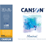 CANSON aquarellblock "Montval", 210 x 297 mm, 300 g/qm