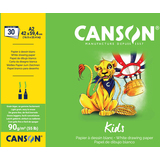 CANSON zeichenblock Kids, din A2, 90 g/qm, 30 Blatt