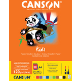 CANSON tonpapierblock Kids, din A4, 120 g/qm, 30 Blatt