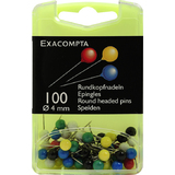 EXACOMPTA Markierungsnadeln, Gre: 4 mm, farbig sortiert