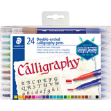 STAEDTLER Kalligraphie-Doppel-Fasermaler, 24er Etui