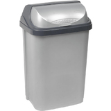 keeeper Abfallbehlter "rasmus", 25 Liter, silber